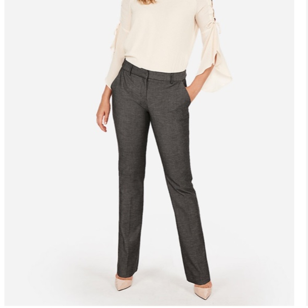 Mid Rise Barely Boot Columnist Pant